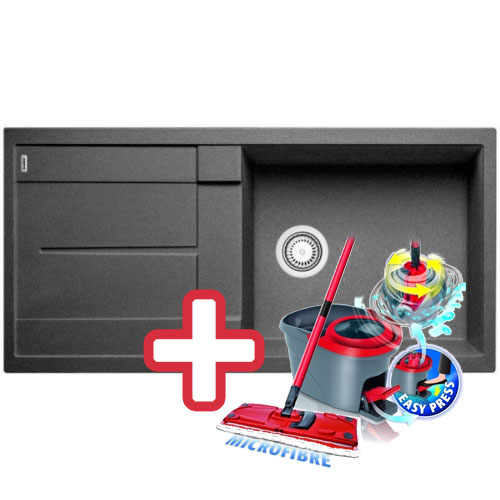 BLANCO Metra XL 6 S drez antracit 515142 + ZADARMO VILEDA MOP Easy wring