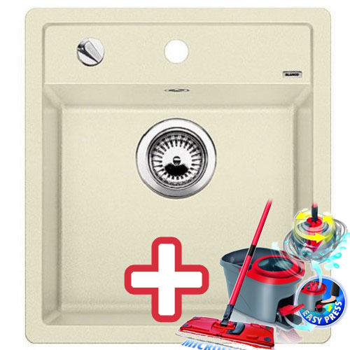 BLANCO DALAGO 45 Silgranit drez jasmín, 517161 + ZADARMO VILEDA MOP Easy wring