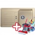 BLANCO FAVOS mini drez Silgranit šampaň 518185 + ZADARMO VILEDA MOP Easy wring