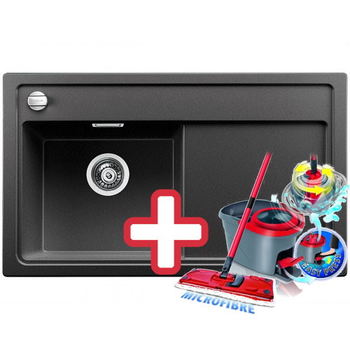 BLANCO Zenar 45 S drez Silgranit antracit, ľavý 518468+ ZADARMO VILEDA MOP Easy wring