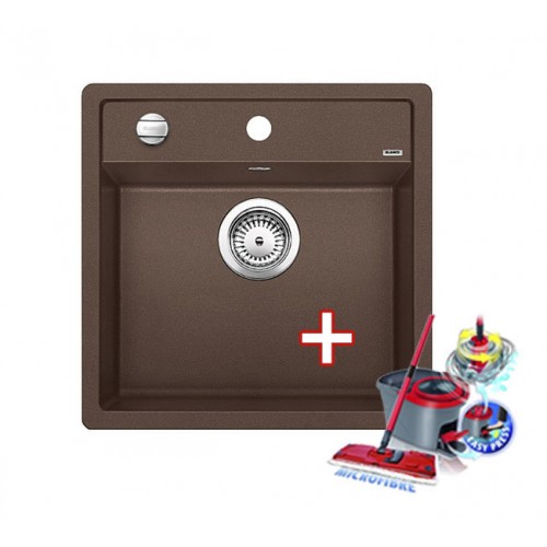 BLANCO DALAGO 5 Silgranit drez káva 518529 + ZADARMO VILEDA MOP Easy wring BLANCO DALAGO 5 Silgranit drez káva 518529 + ZADARMO VILEDA MOP Easy wring