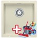BLANCO Subline 400 - U drez Silgranit jasmín 518559 + ZADARMO VILEDA MOP Easy wring