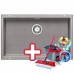 BLANCO Subline 700 - U drez Silgranit hliníková metalíza 518574+ ZADARMO VILEDA MOP Easy w