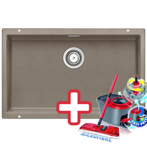 BLANCO Subline 700 - U drez Silgranit tartufo 518580+ ZADARMO VILEDA MOP Easy wring BLANCO Subline 700 - U drez Silgranit tartufo 518580+ ZADARMO VILEDA MOP Easy wring