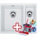 BLANCO Subline 340/160 - U drez Silgranit biely 518585 + ZADARMO VILEDA MOP Easy wring