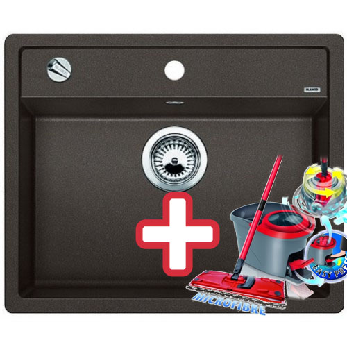 BLANCO DALAGO 6 Silgranit drez sivá skala 518850 + ZADARMO VILEDA MOP Easy wring