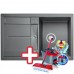 BLANCO Metra 45 S Compact drez Silgranit hliníková metalíza 519563 + ZADARMO VILEDA MOP