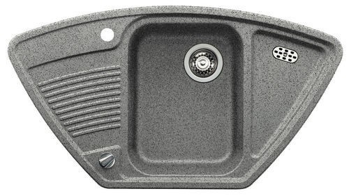 BLANCO Viva 9 E drez Silgranit hliníková metalíza 511695