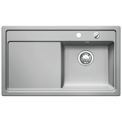 BLANCO ZENAR 45 S drez keramika PuraPlus hliníková šedá, pravý 517198