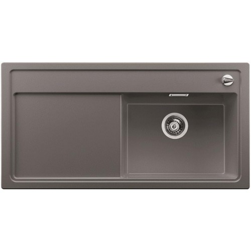 BLANCO ZENAR XL 6S-F drez s excentrom, vrátane sifónu, hliník. metalíza 516062