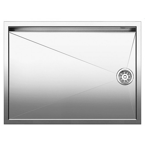 BLANCO Zerox 550-TU drez nerezový, hodvábny lesk 517274