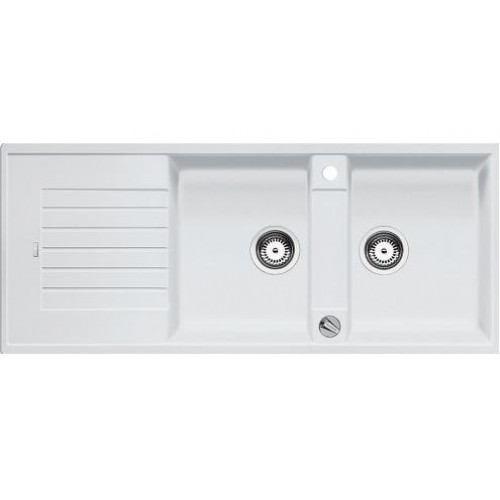 BLANCO Zia 8 S drez s excentrom, vrátane sifónu, biela 515587