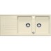 BLANCO Zia 8 S drez s excentrom, vrátane sifónu, jasmín 515588