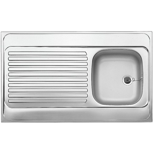 BLANCO R-ES 10x6 Nerez prírodné lesk obojstranné prevedenie + armatúra 222458