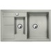 BLANCO METRA 6 S Compact SILGRANIT perlovo šedáoboustranné prevedenie s excentrom 520576