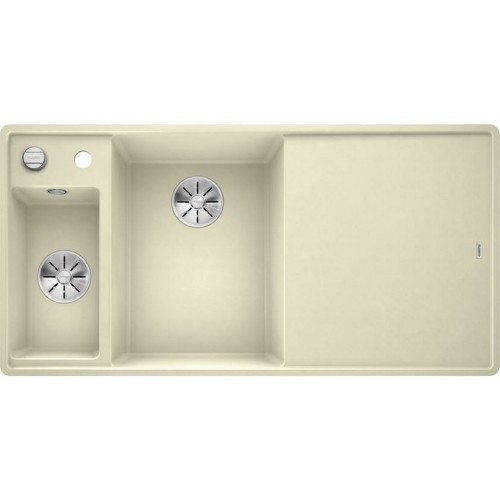 BLANCO AXIA III 6 S-F Infini SILGRANIT jazmín sklen.kráj.deska drez vľavo 524673 BLANCO AXIA III 6 S-F Infini SILGRANIT jazmín sklen.kráj.deska drez vľavo 524673