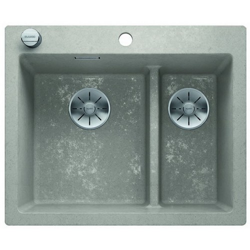 BLANCO PLEON 6 Split Infini SILGRANIT Betón-Style s excentrom 525307
