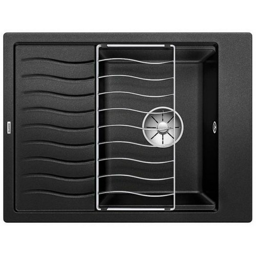 BLANCO ELON 45 S Infini SILGRANIT čierna obojsmerný. bez exc. + Príslušenstvo 525880