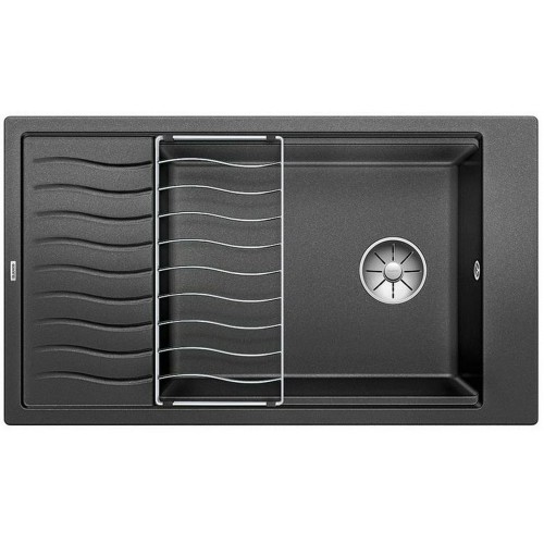 BLANCO ELON XL 8 S Infini SILGRANIT čierna obojstr. bez exc. + Príslušenstvo 525886