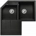 BLANCO METRA 9 E SILGRANIT čierna 525938