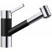 BLANCO TIVO-S HD Silgranit-look dvojfarebná čierna/chróm 526279