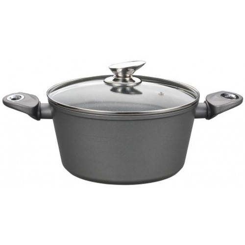 BLAUMANN Gray Granit Hrniec s pokrievkou 28 cm BL-1546N BLAUMANN Gray Granit Hrniec s pokrievkou 28 cm BL-1546N