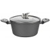 BLAUMANN Gray Granit Hrniec s pokrievkou 28 cm BL-1546N