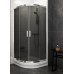 RAVAK Blix BLCP4-80 sprchovací kút štvrťkruhový, white+Grafit 3B270100ZH