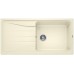 BLANCO Sona XL 6 S drez Silgranit bez excentru, jazmín 519693