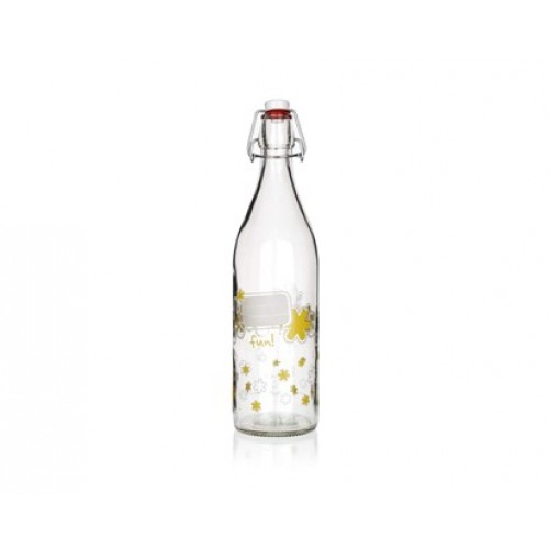 BORMIOLI GIARA Sklenená fľaša , zelená 1000ml 05666260 BORMIOLI GIARA Sklenená fľaša , zelená 1000ml 05666260