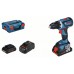 BOSCH GSR 18V-60 C Akumulátorový vŕtací skrutkovač 2x 18V 4.0Ah, L-Boxx 06019G1108