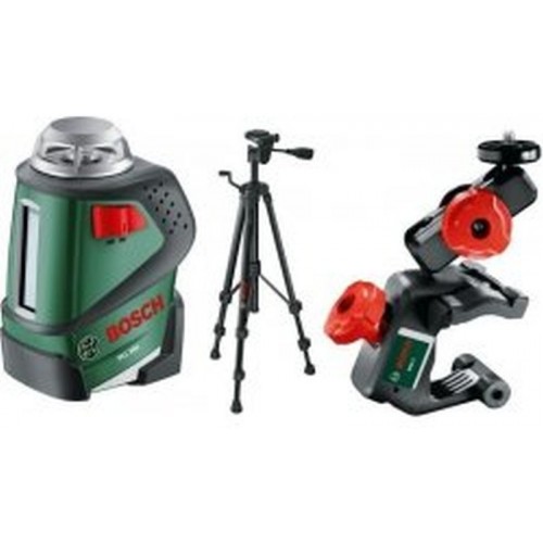 BOSCH PLL 360 krížový laser + TT150 statív + MM2 univerzálny držiak 0603663006