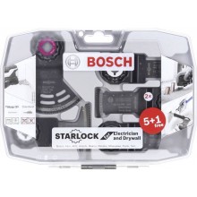 BOSCH Starlock Súprava 5+1, pre elektrikárov a pre prácu so sadrokartónom 2608664622