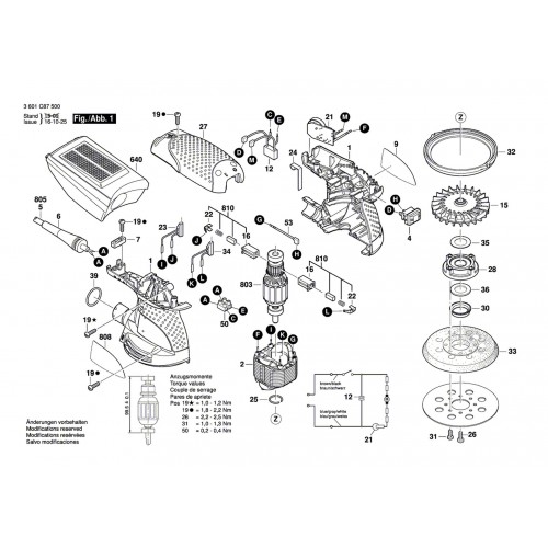 ND BOSCH Nádoba na prach pro GEX 125-1 AE 2609199176