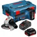 BOSCH GWS 18-125 V-LI Akumulátorová uhlová brúska, 2 x 5,0Ah L-Boxx , 060193A30L