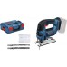 BOSCH GST 18 V-LI B Professional Akumulátorová priamočiara píla, solo 06015A6101