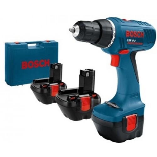 BOSCH - akuskrutkovač GSR12-2V 1,5 Ah - 3x akučlánek 