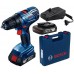 BOSCH GSB 180-LI PROFESSIONAL Aku kombinovaný skrutkovač, 18V, 2x 2,0Ah. 06019F8307