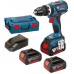 BOSCH GSB 18 V-EC akumulátorový skrutkovač, L-BOXX, 3x 5,0 Ah akumulátor, 0615990HK7
