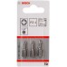 BOSCH Extra-Hart Skrutkovacie bit zvlášť tvrdý PZ 1, 25mm, 3ks 2607001554