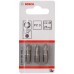 BOSCH Extra-Hart Skrutkovacie bit zvlášť tvrdý, PZ 3, 25 mm, 3ks 2607001562
