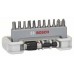 BOSCH 11 dielna sada skrutkovacích bitov vrátane držiaku bitov 2608522131
