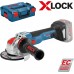 BOSCH GWX 18V-10 C Professional Aku uhlová brúska s X-LOCK, 125 mm, bez aku 06017B0200