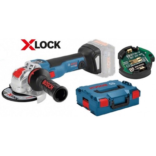 BOSCH GWX 18V-10 SC PROFESSIONAL Aku uhlová brúska s X-LOCK, 125 mm, bez aku 06017B0400
