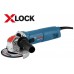 BOSCH GWX 10-125 Professional Uhlová brúska s X-LOCK, 125mm, 1000W 06017B3000