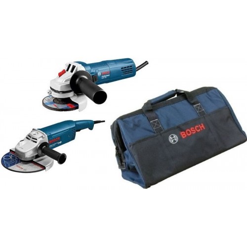BOSCH GWS 22-230 JH Uhlová brúska + GWS 750-125 Uhlová brúska + taška 0615990K4M
