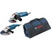BOSCH GWS 22-230 JH Uhlová brúska + GWS 750-125 Uhlová brúska + taška 0615990K4M