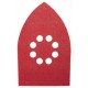 BOSCH 5-dielna súprava brúsnych papierov C 340 zrnitosť 40 2608605182