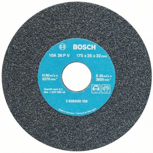 BOSCH Brúsny kotúč pre dvojkotúčovú brúsku, 175mm, 32mm, 36 2608600109 BOSCH Brúsny kotúč pre dvojkotúčovú brúsku, 175mm, 32mm, 36 2608600109