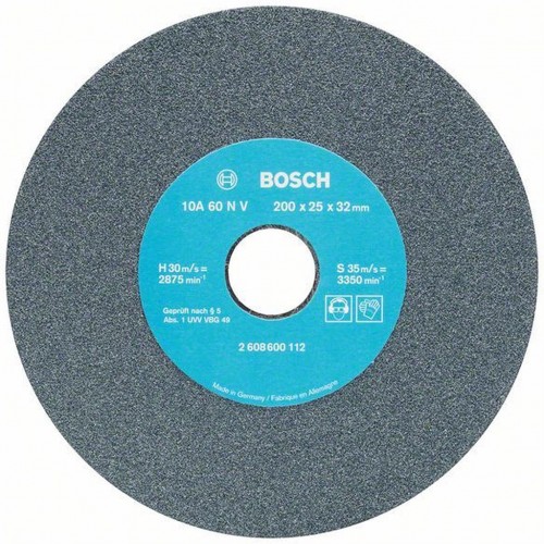 BOSCH Brúsny kotúč pre dvojkotúčovú brúsku, 200mm, 32mm, 60 2608600112